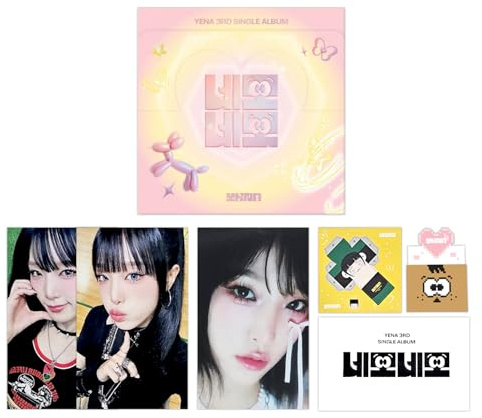 YENA - 3rd Single Album [NEMO NEMO] (PLVE Ver.) Package + Image Card + Message Card + Photocard + 2 Extra Photocards