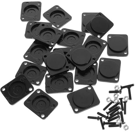 Angoily Plaque De Recouvrement Polyvalente Robuste 20 Pièces Pour Montage Mural Plaque Vierge Pour Insert De Châssis