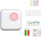 Klaisy Pocket Thermally Imprimante Compatible Photo Label Memo List Impression sans Fil Portable sans Fil Portable Imprimante