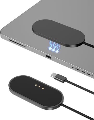 Magnetic Wireless Charger for iPad Pro 13 (2024/2025 M4) ONLY 45W Fast Charging Smart Connector Charger, Aluminum Alloy Wireless Charging Pad