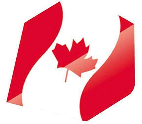 Unicorn Maestro 100 Plus Dart Flight, Canadian Flag, Multi-Colour, One Size
