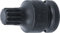 BGS 5381-M14 - Douille à embouts à choc - 12,5 mm (1/2) - denture multiple intérieure (pour XZN) M14