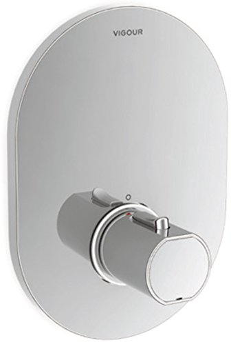 Farbset Thermostat Fertigmontageset für Universal Unterputz Thermostatbatterie Derby Style VIGOUR