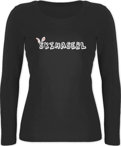 Shirtracer - Langarmshirt Damen - Skiurlaub Apres Ski - Skihaserl