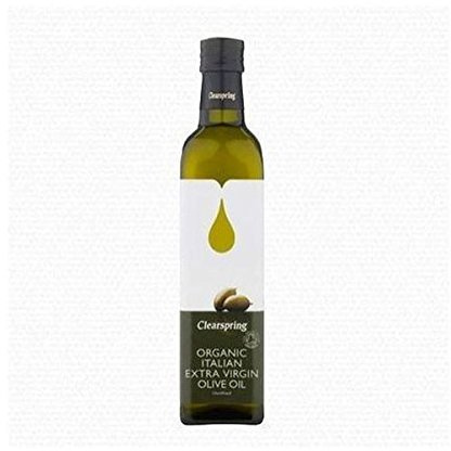 Clearspring Organic Extra Virgin Olive Oil 500ml x 5 (Pack of 5)