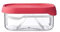 Mepal - Obstbox Campus - Obstbox zum Mitnehmen für frisches Obst - Box mit kleiner Obstgabel - Passt perfekt in die Campus Lunchbox - 250 ml - Pink