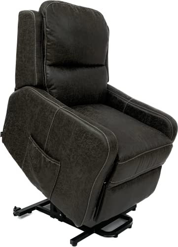 Astan Hogar Sillón Relax con Función Auto-Ayuda (Levanta Personas), Reclinación Eléctrica, Masaje Y Termoterapia, Modelo Zima Lift Up AH-AR10200ST
