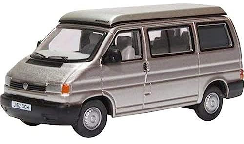 Oxford Diecast 76T4005 VW T4 Westfalia Camper Silver Grey