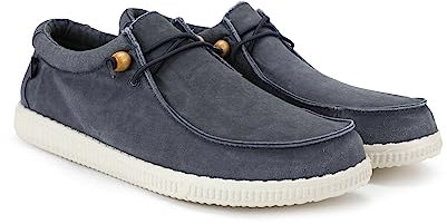WALK IN PITAS | WP150 WALLABI WASHED | Mocasines de Hombre | Náuticos Casual | Zapatillas de Verano | Zapatos de Hombre Casuales y Cómodos | Zapatos de PITAS para Hombre | Periscope 43