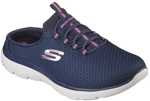 Skechers Damen Low-Top Sneaker Summits Swift Step, Frauen Sneakers,Ladies,Women's,Halbschuhe,straßenschuhe,Strassenschuhe,Blau,36 EU