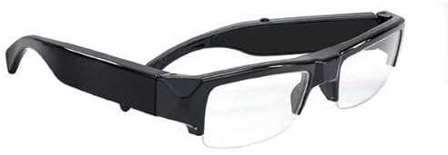 Occhiali Occhiali Occhiali Trasparenti Telecamera Spia Video Full HD 1080P Suono