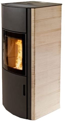 AUSTROFLAMM Pelletofen | Polly 2.0 | Keramik Vanilla Caramel | 7,5 kW