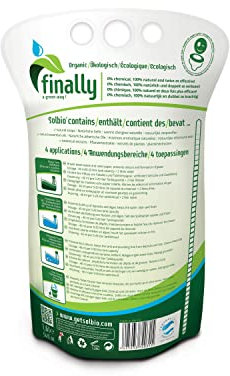 Solbio Original Sanitärflüssigkeit für Campingtoilette 0,8l 100% Bio & Vegan - Biologisch abbaubarer Sanitärzusatz mit Duft von Eukalyptus, Kiefer und Minze