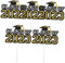 TOPBATHY 5 2023 Kuchen-Banner khimar hijab catchring ok Phd-Kuchenpicks Glitter Grad Cupcake Topper Vorspeise Zahnstocher Graduierungskappenaufsatz Kuchendekoration mit Abschlusskappe