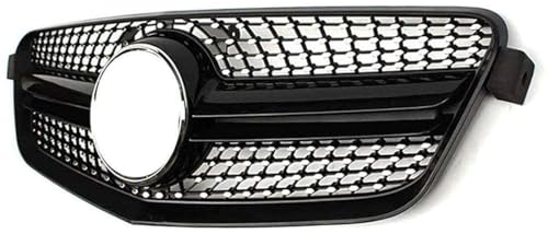 Auto Front Nieren Kühlergrill,kompatibel mit Mercedes -Benz E Class W212 2010 2011 2012 2013,Kühlergrill modifiziertes Zubehör