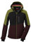 killtec Damen Skijacke/Funktionsjacke mit abzippbarer Kapuze, Schneefang und Unterarmventilation KSW 37 WMN SKI JCKT, kiwi, 46, 41971-000