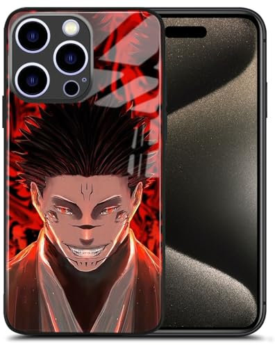 Anime Phone Case - Shockproof, Waterproof | Manga Art Design (for iPhone X/XS,Megumi's Sukuna)