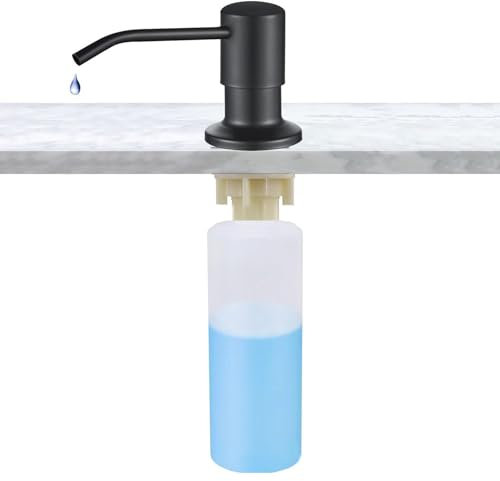 Seifenspender – Küchentheken-Seifenspender, Edelstahl-Seifenspender | Haushaltsflasche Handdruck Spülseifenspender, Küchenspüle, Werkzeuge für Küchenspüle, Arbeitsplatte