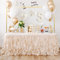 Yabound Adjustable Over The Table Rod Stand, 13-43'' Tall, 29-98 Length, Balloon Flower Arch Stand For Multi Table Size, Birthday, Wedding, Halloween, Christmas Party Decoration