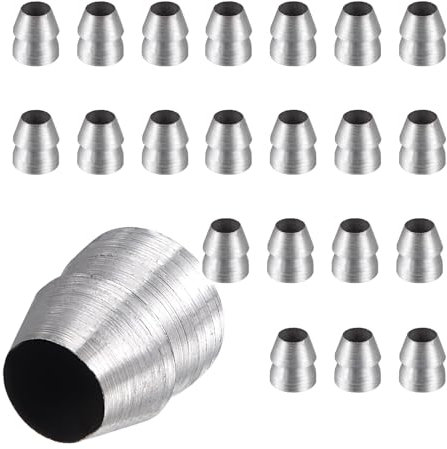 20 cunei con manico rotondo, 14 mm, cunei rotondi di sicurezza, in acciaio robusto, per martello, martello, falegname, lavoratori edili