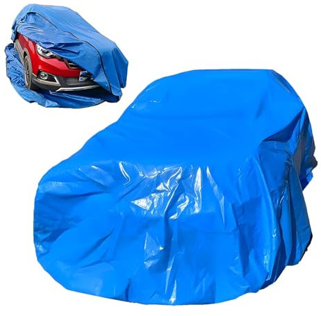 Telo Copriauto Auto Copriauto Impermeabile In Materiale PVC Spesso, Copertura Anti-inondazione Per Auto Sigillata Completamente Chiusa E Garage Gonfiabile, Per SUV Berline(M)