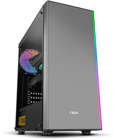 PCBYTE Conqueror - PC Gaming Intel I5 12400 PC Gamer 4.6GHZ, Intel Graphics UHD 730, WiFi, Windows 11 Pro (2TB SSD/32GB RAM)