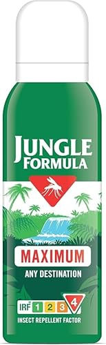 Jungle Formula 1 x Strong Spray 60ml - 2 x Maximum Spray125ml - Travel Pack