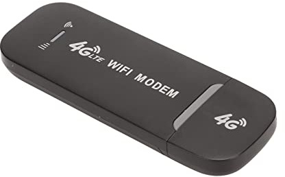 4G LTE USB Modem & Tragbarer WiFi -Hotspot - 150 Mbit/S Hochgeschwindigkeitsmobiler für Reisen, Auto, Camping - Kompaktes Design mit SIM -Slot, Unterstützt 10 Geräte