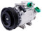 Compresor de aire acondicionado AUTO VS16 compatible con Hyundai Santa Fe II 2.2 CRDi 2006-977012B101 97701-2B101 97701 2B101