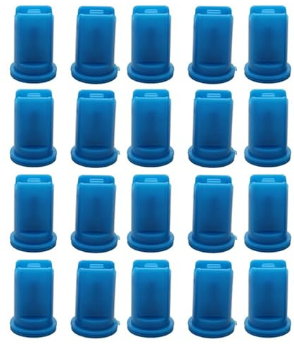 STYOZDH 20PCS RC Protection UAV Pressure for Anti-drift Flat Fan for Spray Nozzles Agricultural Windproof Atomizing Sprinkler Drone parts(Blue 03)