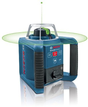 Bosch 061599404B GRL 300 HVG Professional rotationslaser im Koffer mit GR 240 und LR 1G mitWM 4 und BT 300 HD