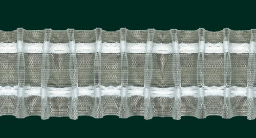 Ruther & Einenkel Gardinenband, PES, transparent, 1 Stück (1er Pack)