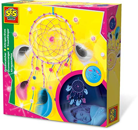 SES Deutschland GmbH 14926 - Traumfänger, Kinder-Bastelset,