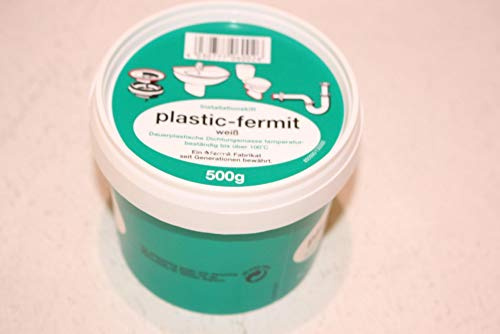Fermit 06002 Plastik Weiß 500g Dose