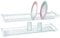 Casabriko 50386 Scolapiatti da Incasso 86 cm, Acciaio Verniciato, Bianco, per pensile da 90 cm