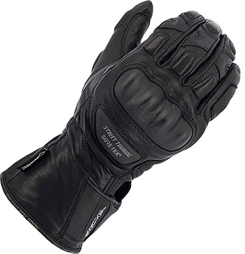 Richa Street Touring Gore-Tex wasserdichte Motorrad Handschuhe, schwarz, 3XL
