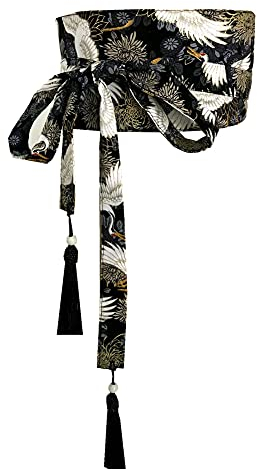 thefancypumpkin Japanische Yukata Kimono Robe Obi Gürtel Harajuku Taille-J8 der Frauen