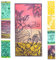 jilda-tex Strandtuch 90x180 cm Badetuch Strandlaken Handtuch 100% Baumwolle Velours Frottier Pflegeleicht (Tropicana)
