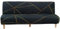 Mingfuxin Armloser Sofabezug, Stretch-Sofabezug ohne Arm, 3-Sitzer, Spandex-Futon-Schonbezug rutschfest Elastischer, vollständig zusammenklappbarer Couch-Sofaschutz für Schlafsofa ohne Armlehnen