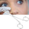 Piercing Pinzette, Edelstahl Septum Pinzette Nase Zunge Tattoo Körper Piercing Zange Klemme Werkzeug