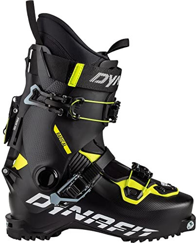 DYNAFIT Herren Radical Tourenskischuhe, Black-neon Yellow, 28