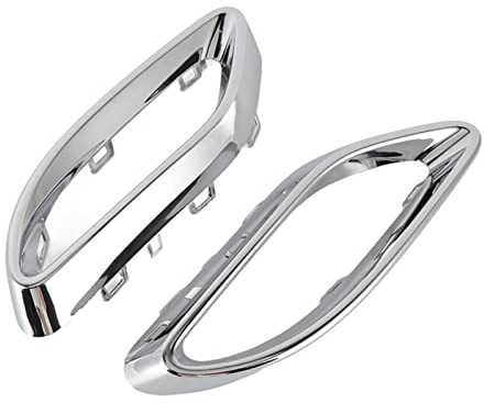 Kfz-Heckschürzenblende, Glänzend Verchromte Auspuffblenden-Abdeckung, Ersatz für A B C E GLC CLS-Klasse W177 W247 W205 W213 X253 C257 Abdeckungen