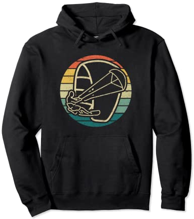Vintage Kiteboarding Kitesurf Kitesurfen Pullover Hoodie