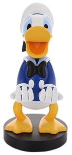 Cableguys Gaming-Figur Disney Donald Duck - Zubehör Halterung für Controller oder Smartphone - Inklusive USB-Kabel - 20 cm