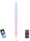 Ibiza MAGIC-COLOR-STICK-1.0BK - Tube lumineux RGB sur pied 1m Noir