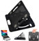 ADERTOS Soporte Portátil Soporte para Computadora Portátil con 8 Ángulos Ajustables Soporte de Portátil Ergonómico Plegable Ventilado Stand Soporte para Macbook Notebook Tableta (A)