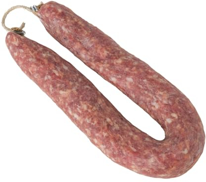 Leffis DIE RUNDE Ahle Wurscht Nordhessen | Landfleischerei Leffringhausen | Rohwurstspezialität | Ahle Wurst (geräuchert | 4 Wochen)