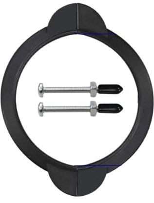 Pool Filterklemme | Sandfilter Ventilklemme Ersatz mit Schrauben - Sandfilter Ventilklemme für 12 und 14 Zoll, Schwimmbad Filterteile Ersatz