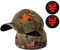 YUSENGMOO Herren und Damen Seal Team Taktische Baseballmütze Snapback Dehnbare Mütze Laufen/Fischen Camouflage Kappe+2 Aufnähern (2,L)
