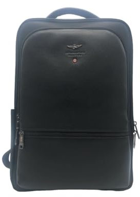 Aeronautica Militare Zaino porta PC, comodo, pratico e capiente. Dispone di diversi scomparti con chiusura zip, diverse tasche interne per poter organizzare al meglio tutto l'occorrente. Presenta tasc